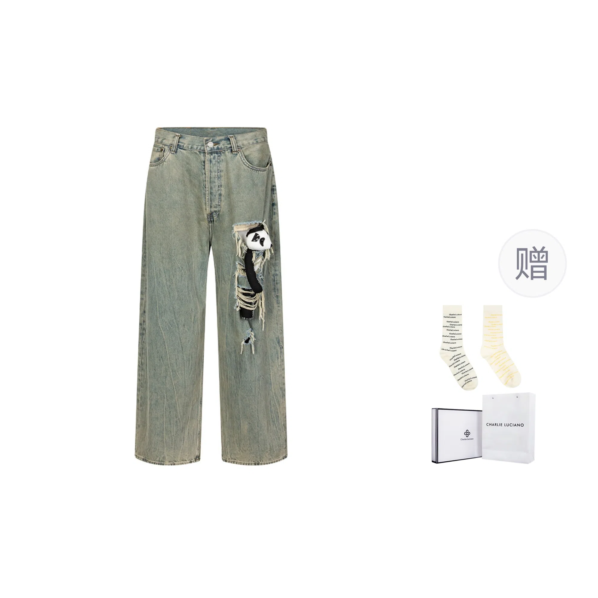 Charlie Luciano Jeans Blue