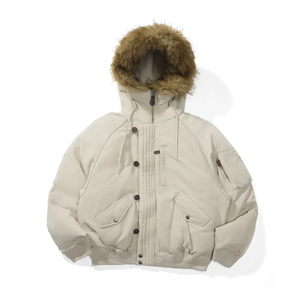 NOTHOMME Monterest N2B Windproof Detachable Fur Collar Down Jacket