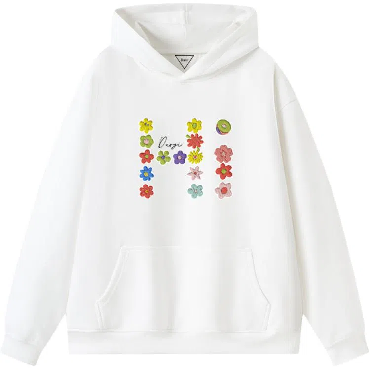 Duoyi Embroidered Hoodie