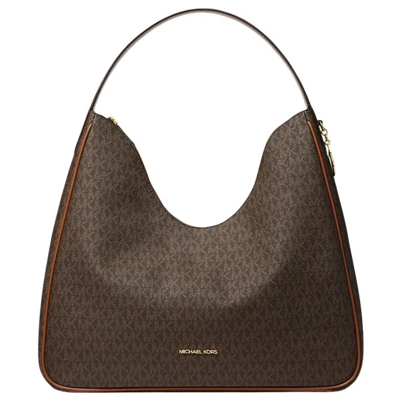 MICHAEL KORS MK Nayla Hobo Bag Medium Brown