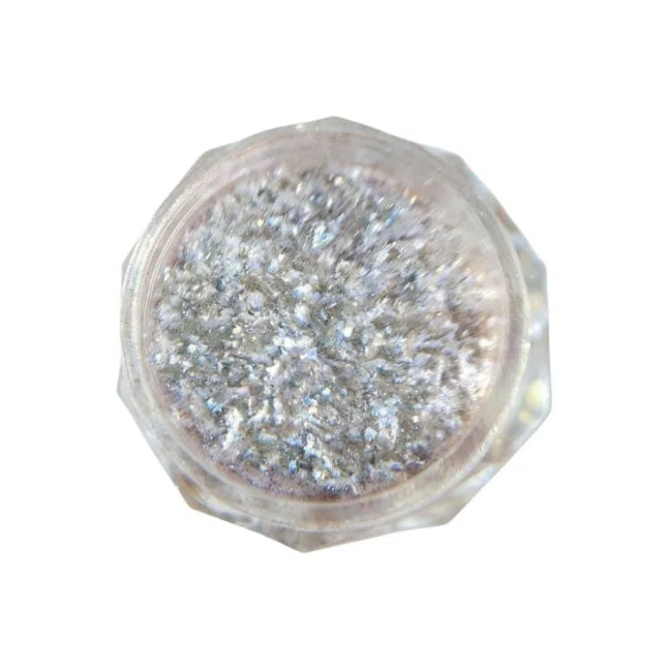 恩妮诗 网红美甲极光冰泊片欧泊碎钻粉梦幻  中梯中长款方型长方长款金色纯色