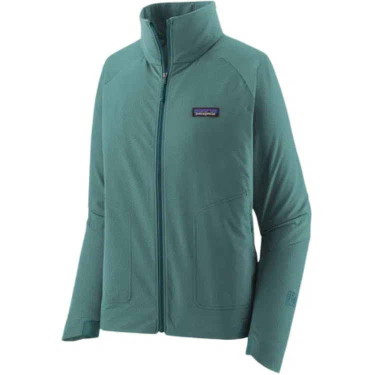 Patagonia Logo Print Zip Jacket