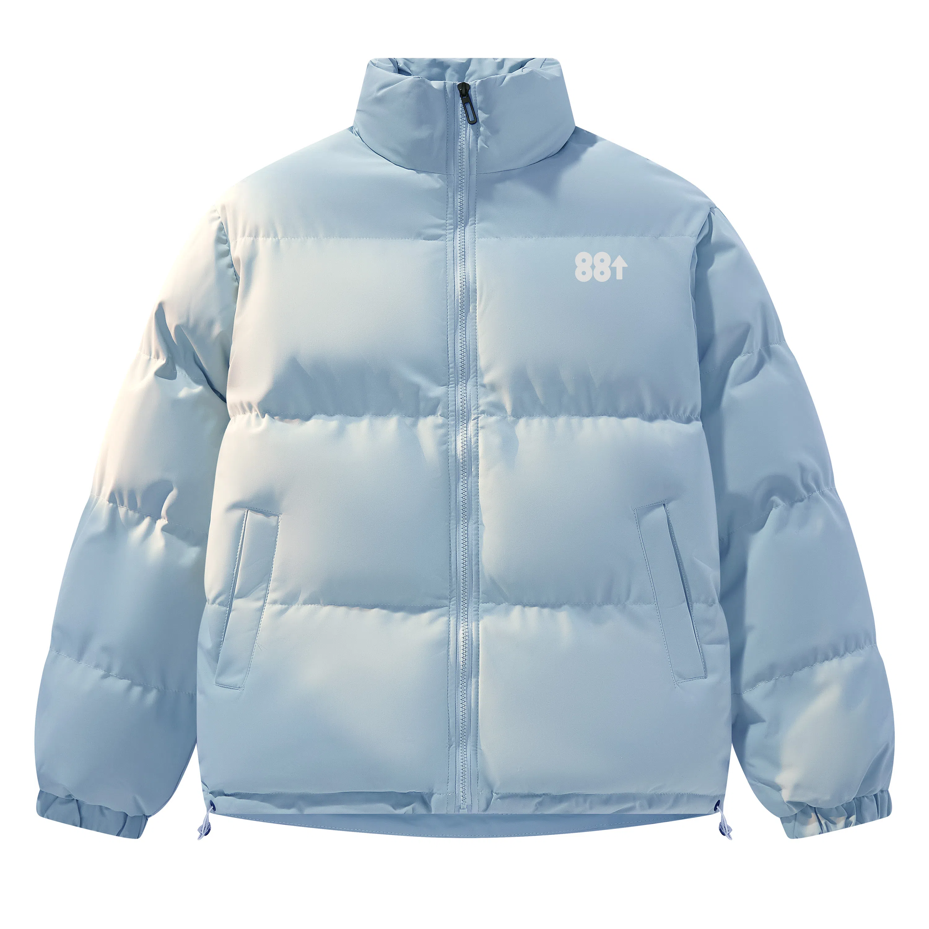 88rising Basic 3M Reflective Logo Puffer Jacket