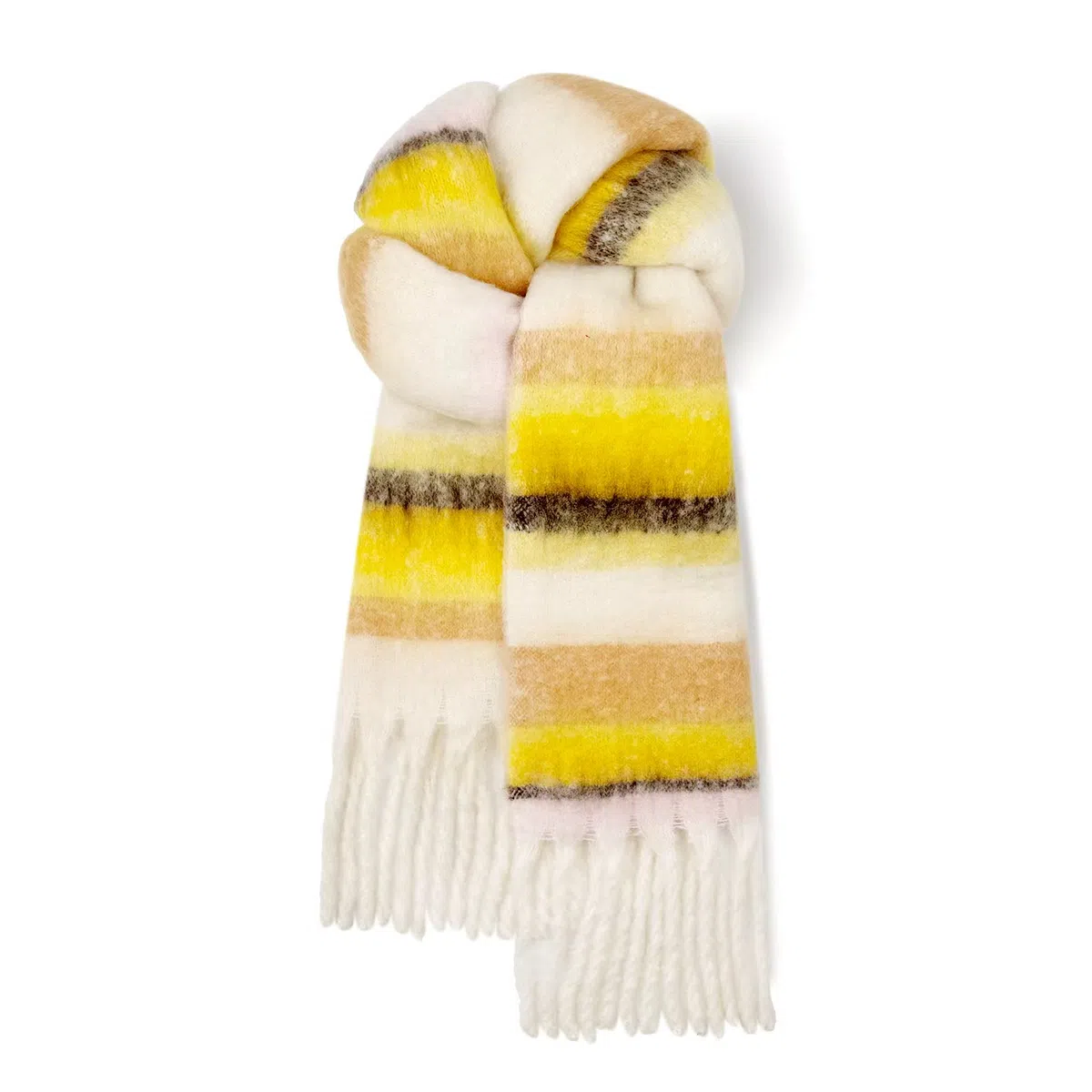 MINISO Gradient Tassel Scarf