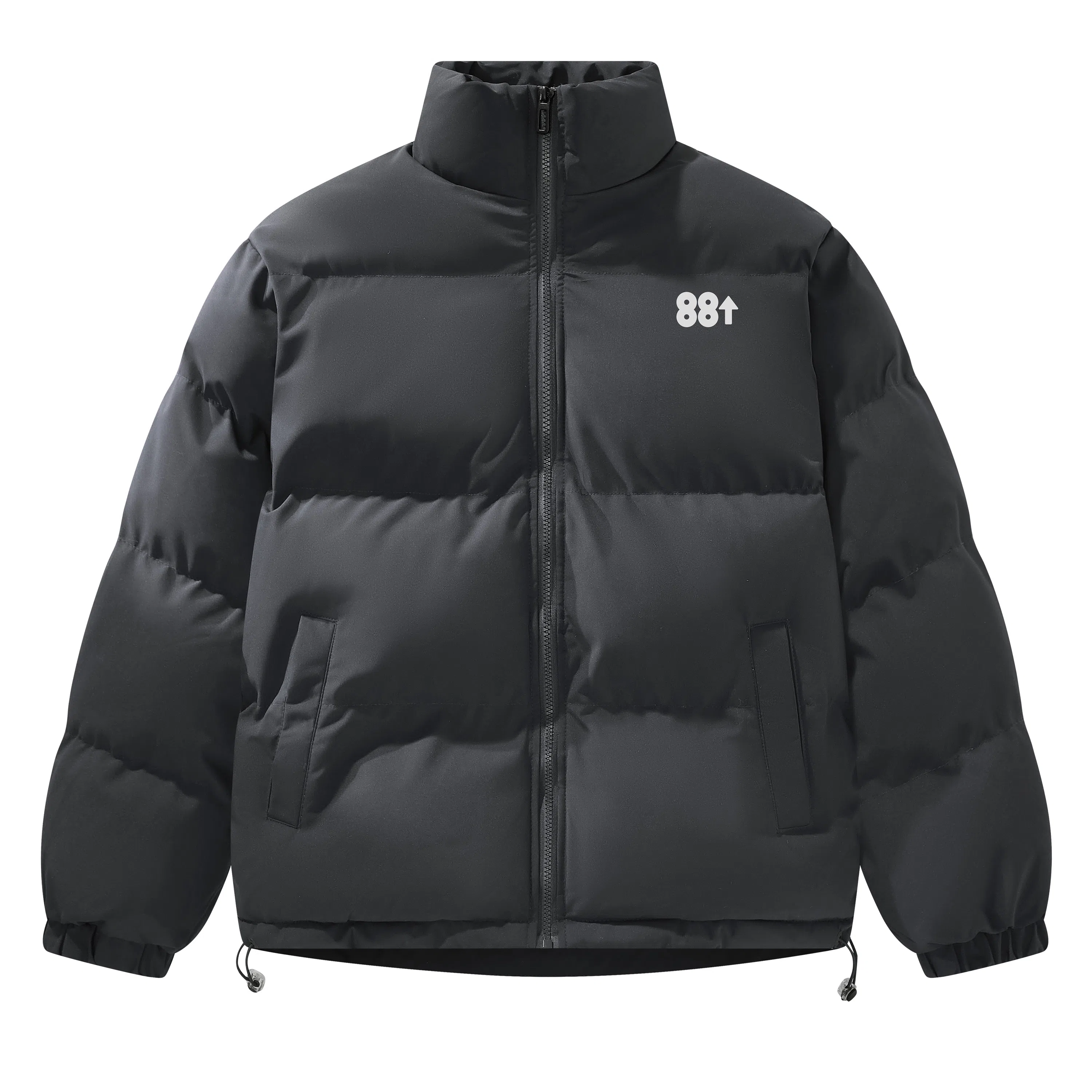 88rising Basic 3M Reflective Logo Puffer Jacket