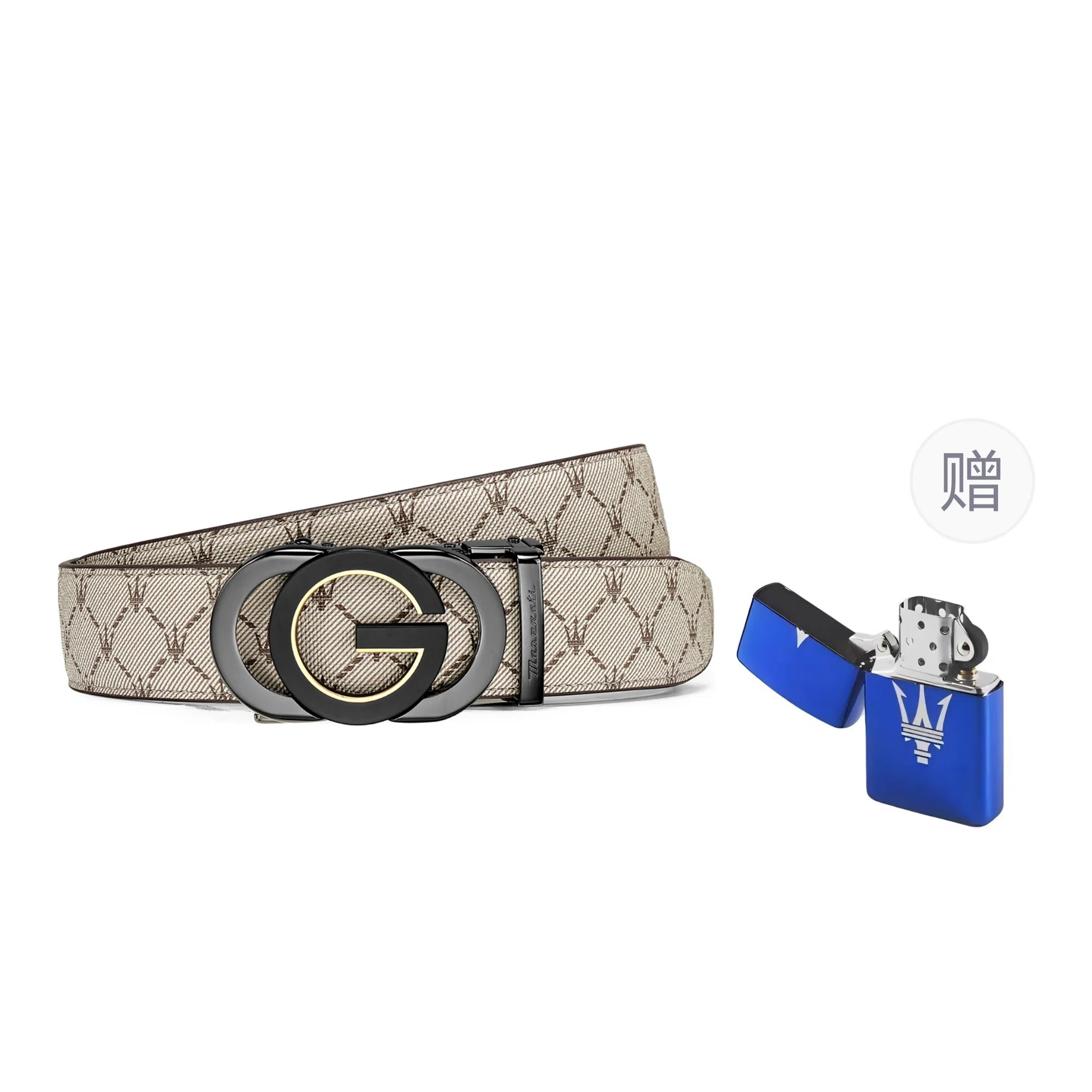 Maserati logo PVC 3.55cm