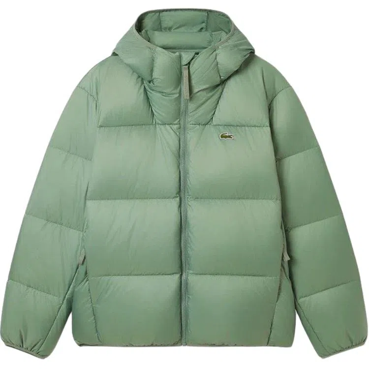 Lacoste Hooded Down Jacket Black