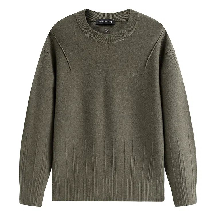 PEACEBIRD MEN Pullover Sweater