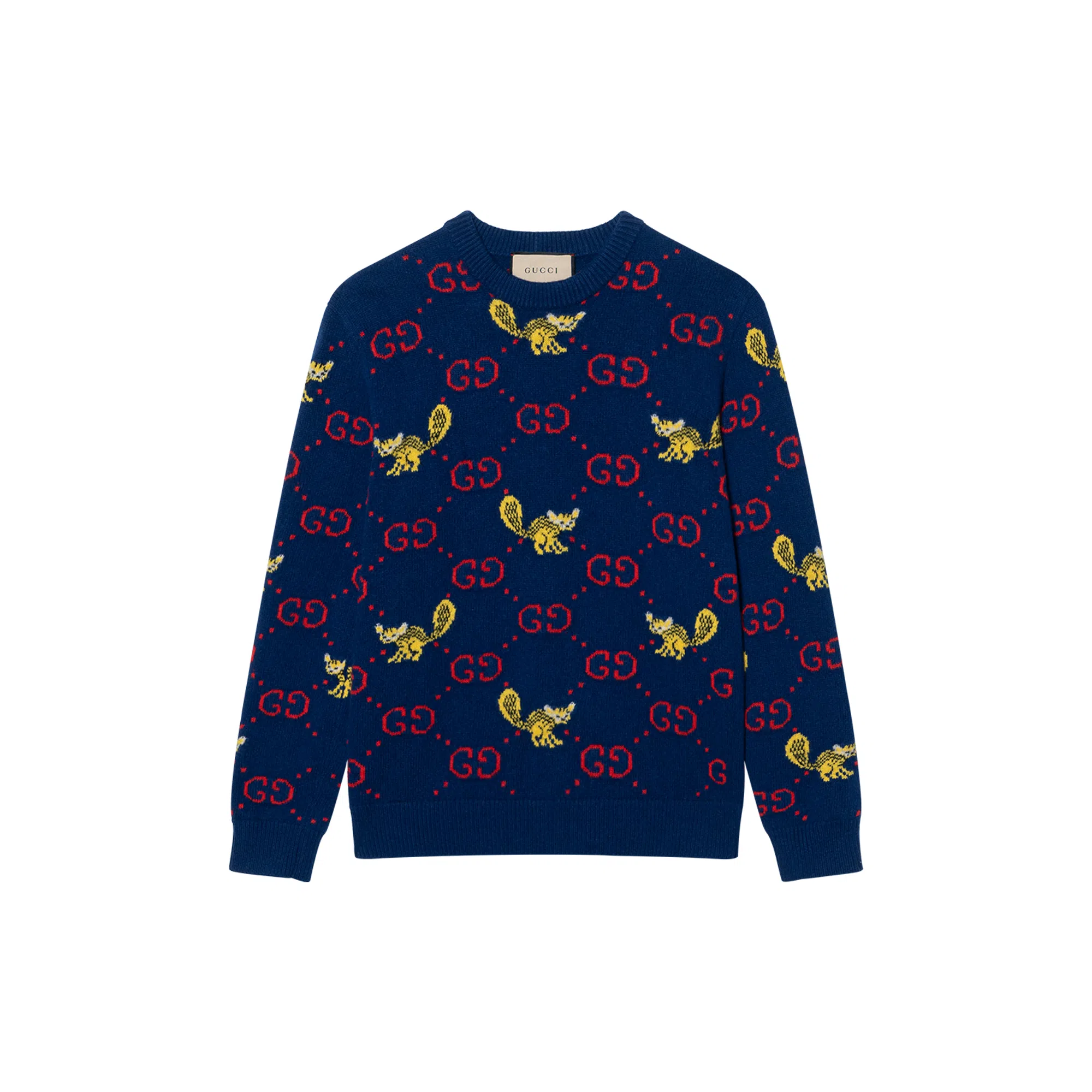 GUCCI x Freya Hartas FW21 Sweater Blue