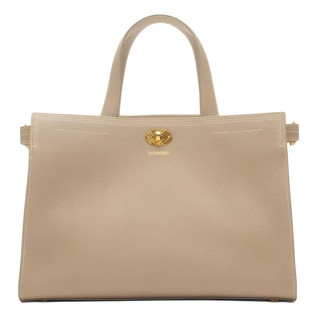 Burberry Cotswolds Tote Small Mushroom Beige