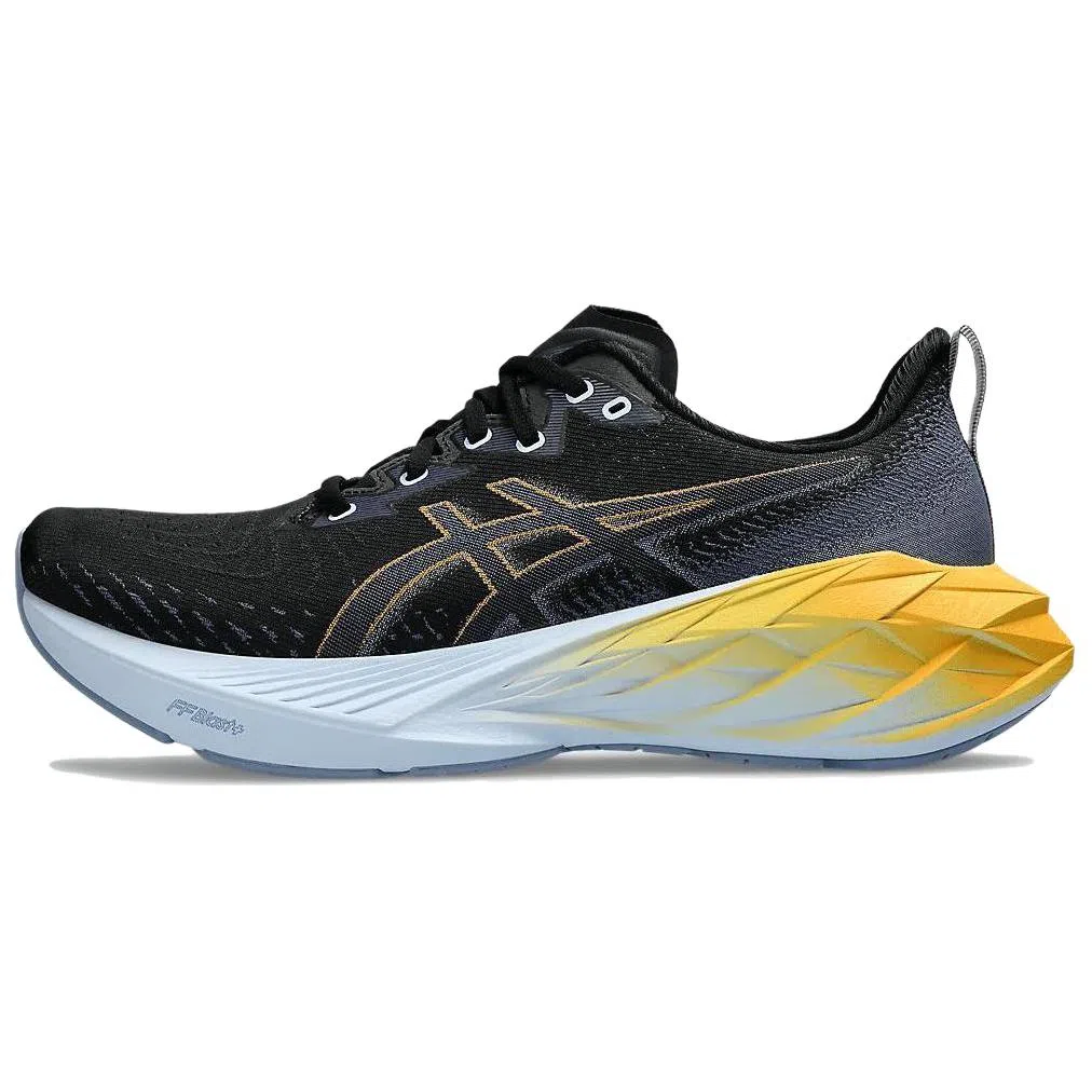 Asics NOVABLAST 4 Black Yellow Blue
