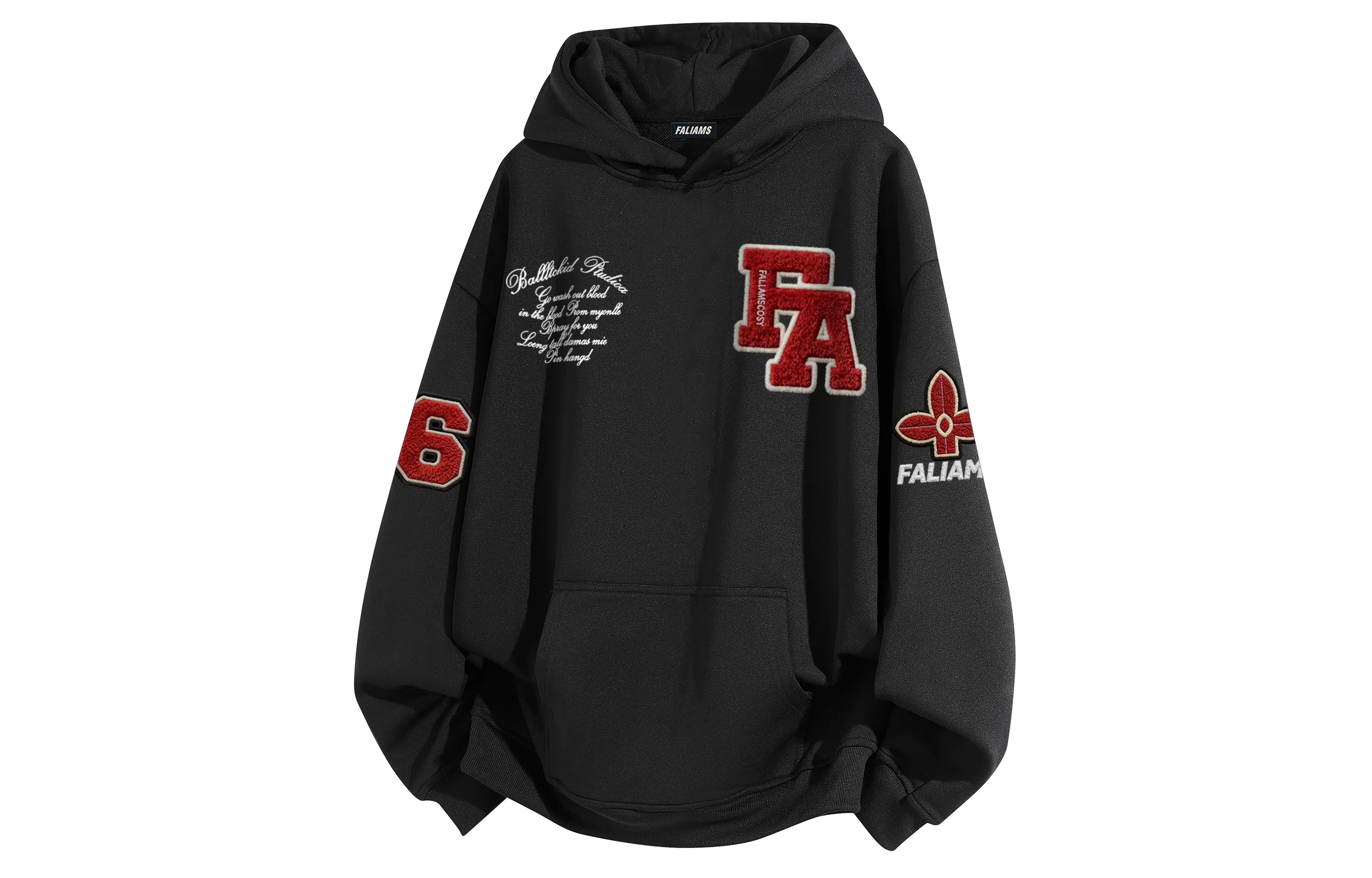 FALIAMS Badge Logo Hoodie