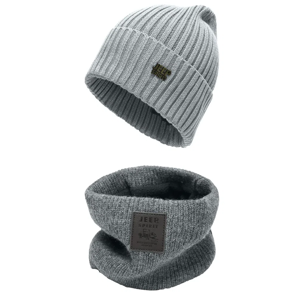 JEEP SPIRIT Outdoor Warm Double Layer Hat