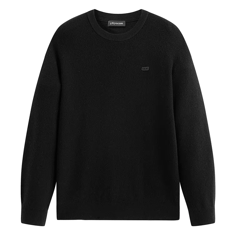 PEACEBIRD MEN Wool Pullover Sweater