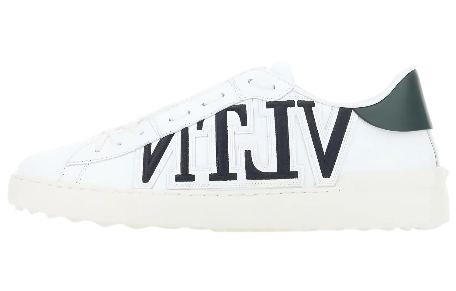 Valentino Open White Green Black