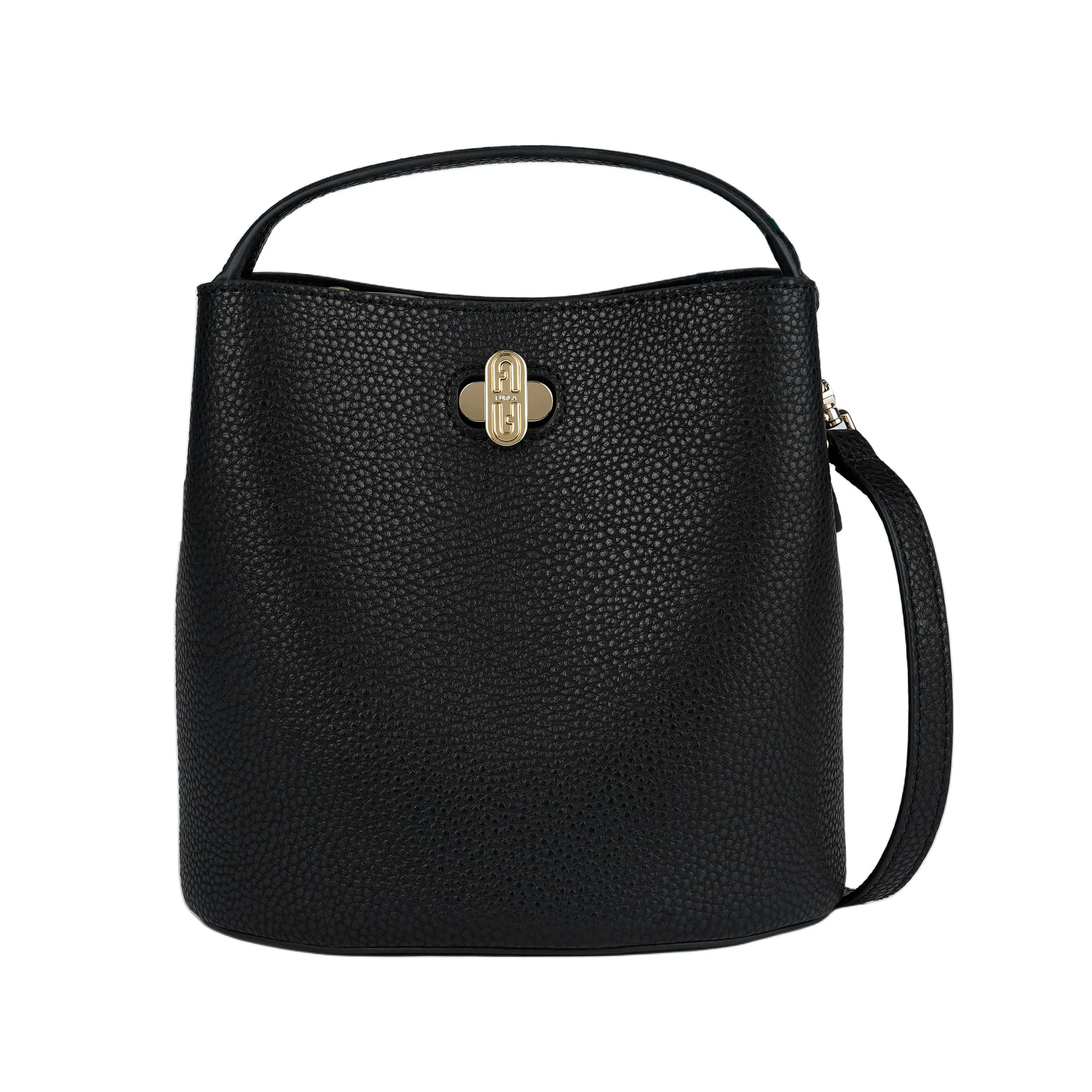 Furla Danae Mini Bucket Bag Black