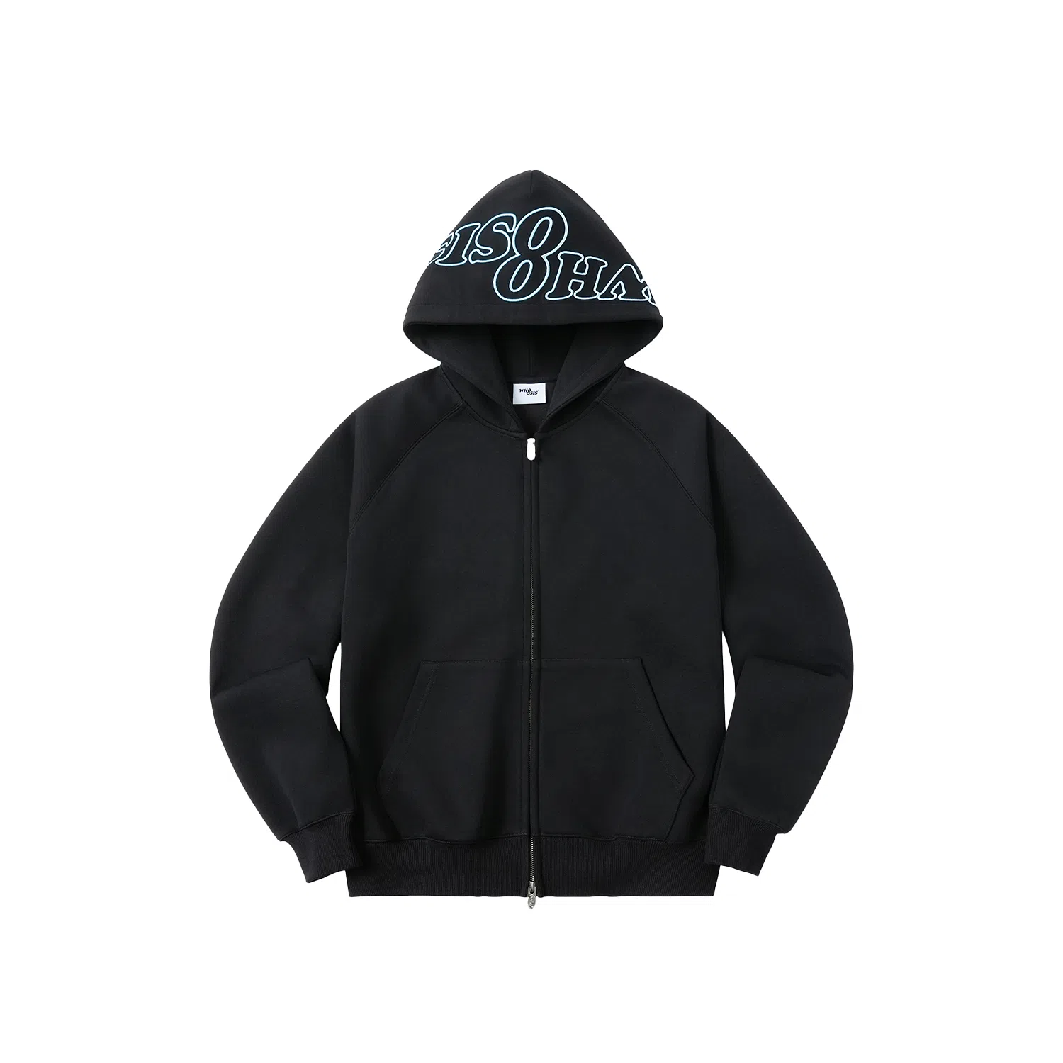 WHOOSIS Space Cotton Zip Hoodie