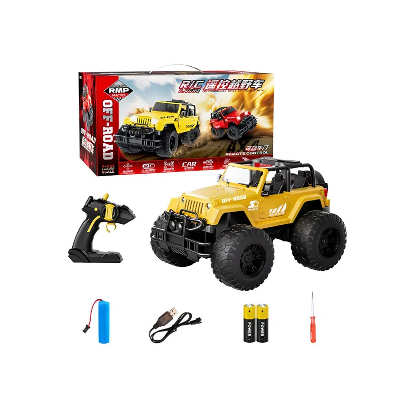 益米 超大号攀爬越野车 合金吉普车 远距离操控  极速行驶 漂移赛车 遥控玩具