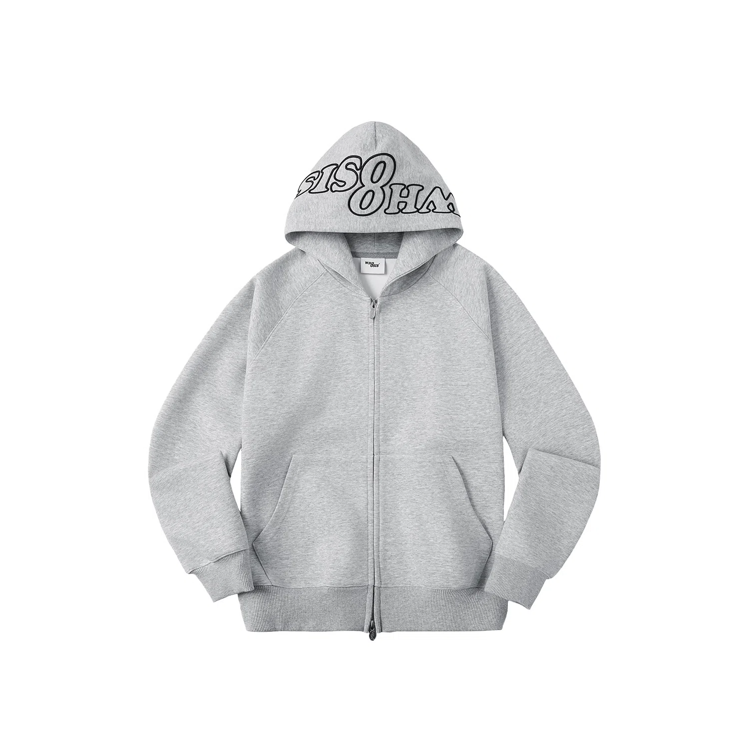 WHOOSIS Space Cotton Zip Hoodie