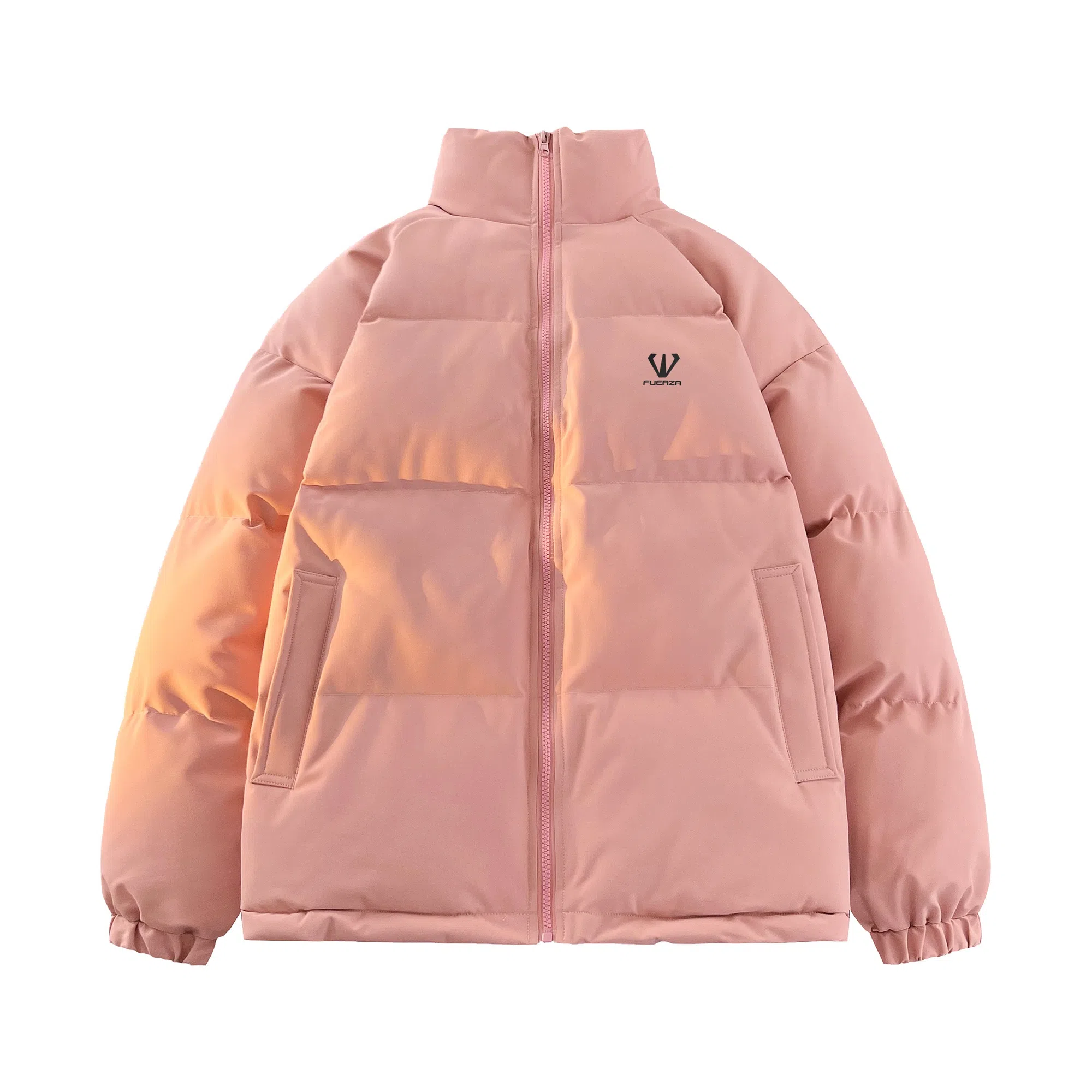 FUERZA Basic Logo Puffer Jacket