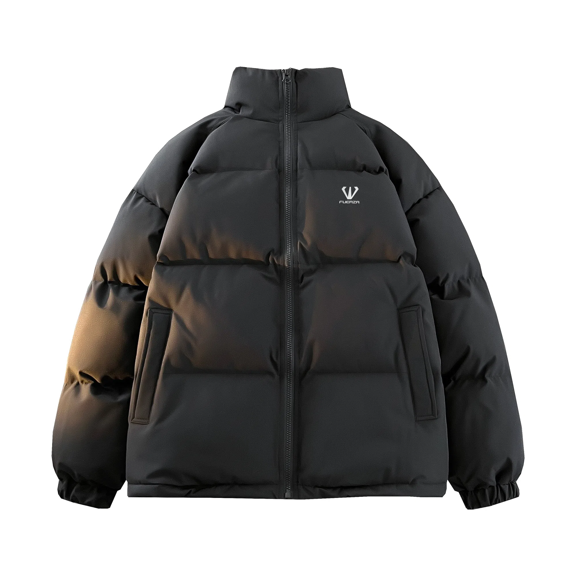FUERZA Basic Logo Puffer Jacket