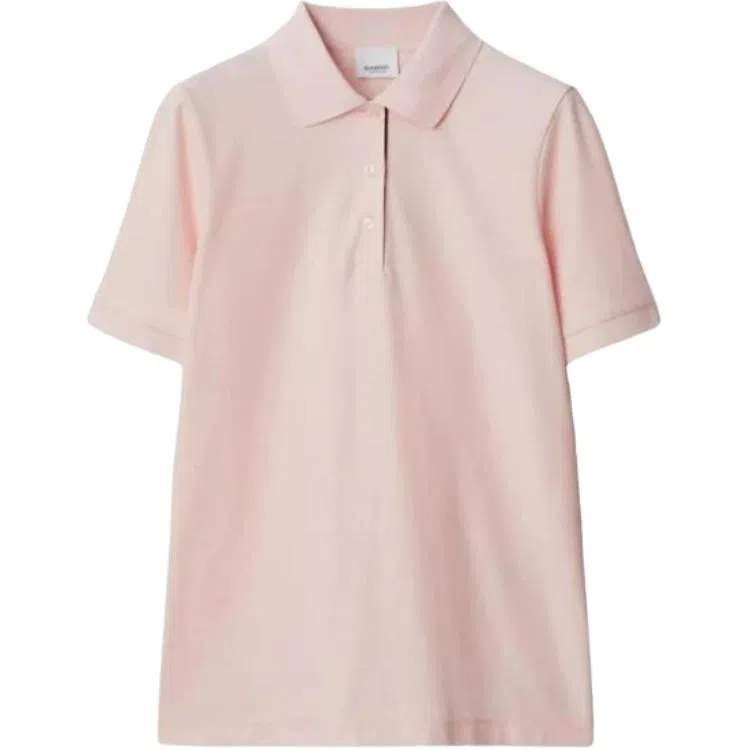 Burberry SS25 Polo Shirt Pink