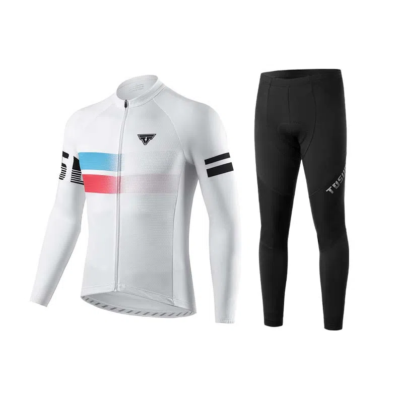 塔斯队长 加厚保暖、排汗透气、秋冬季骑行服套装 男女同款