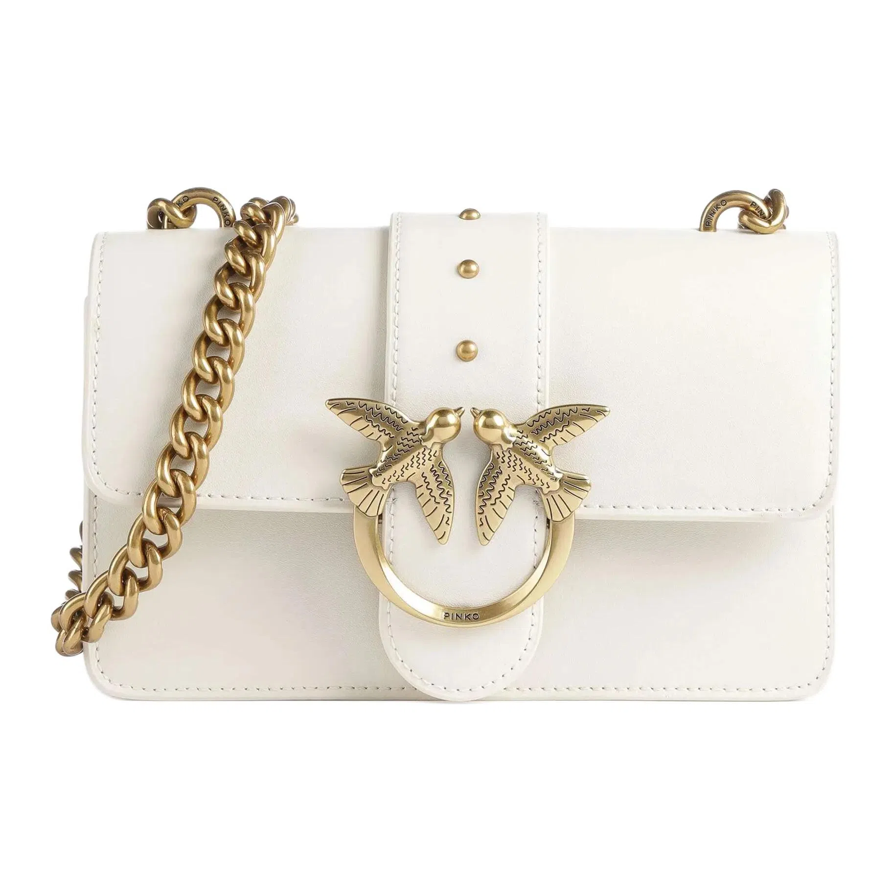 PINKO Love Mini Cream White