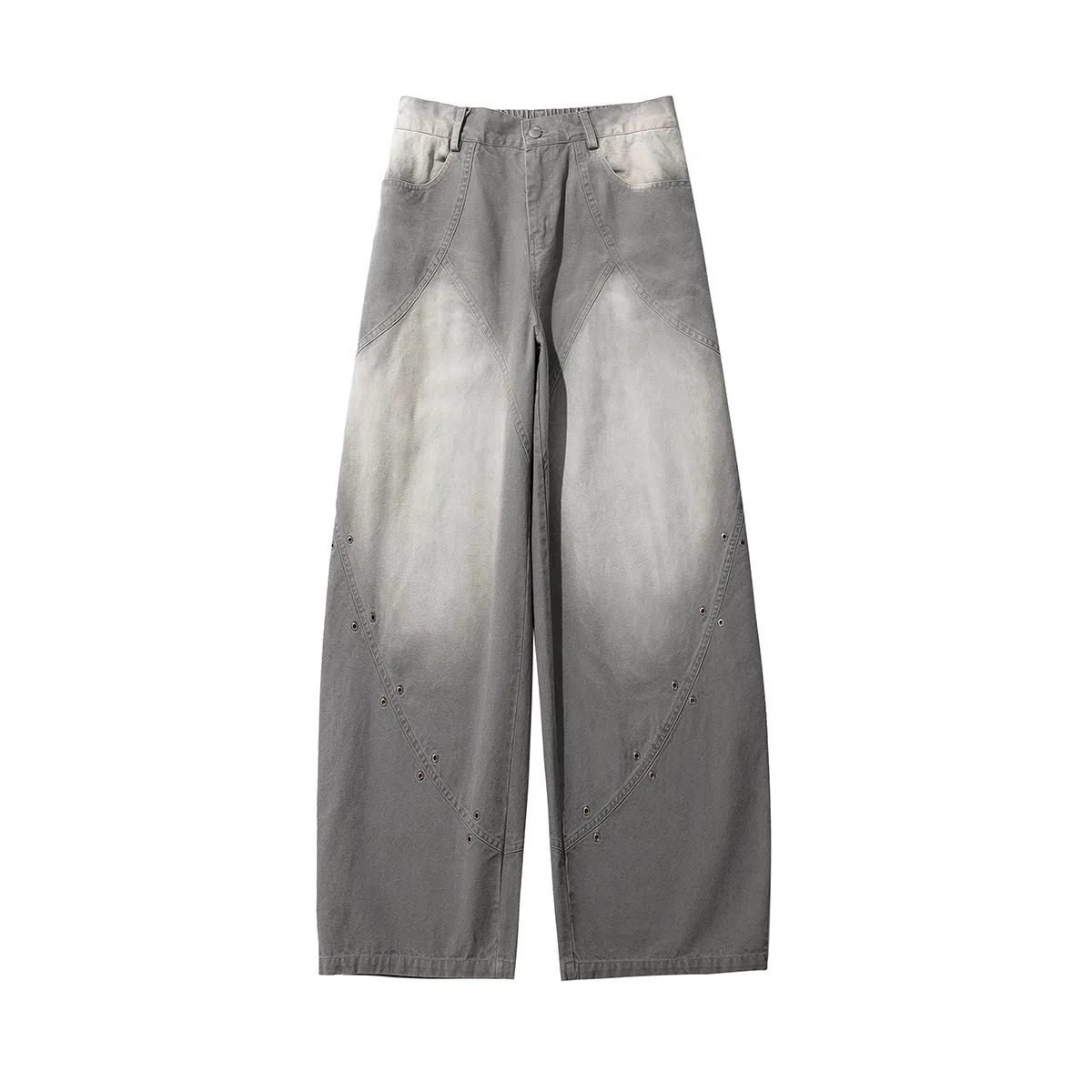 MONOLOGE Gradient Straight Jeans