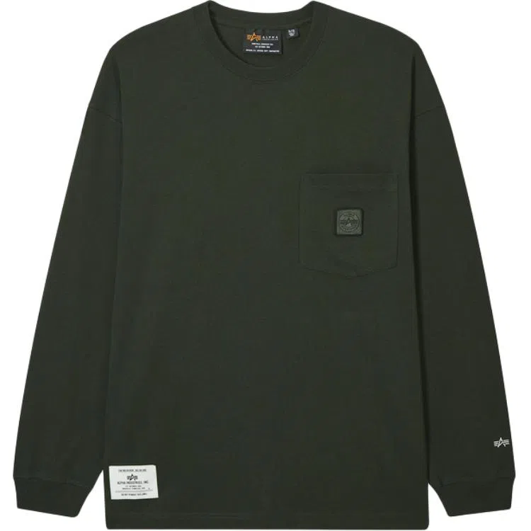 Alpha Industries Relaxed Long Sleeve T-Shirt