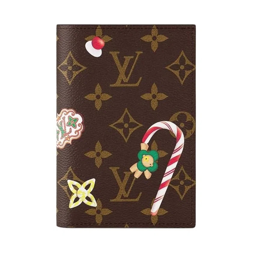Louis Vuitton Passport Cover Brown