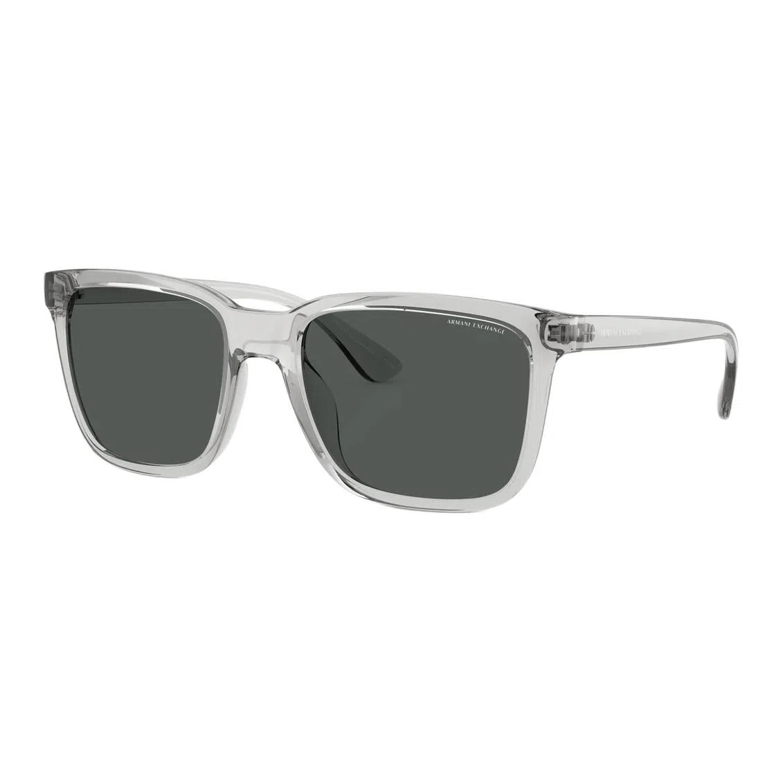 Armani Exchange AE Sunglasses Transparent Gradient Square