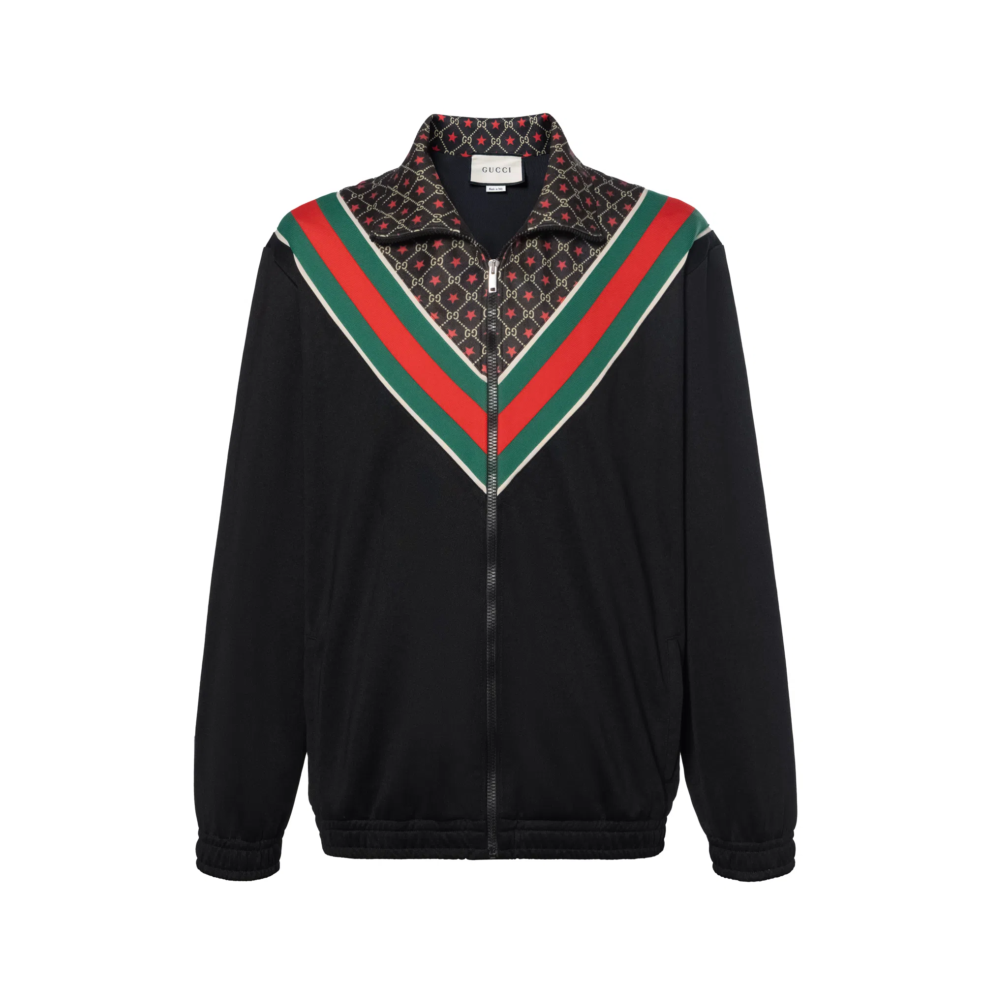 Gucci GG Star Print Knit Jacket