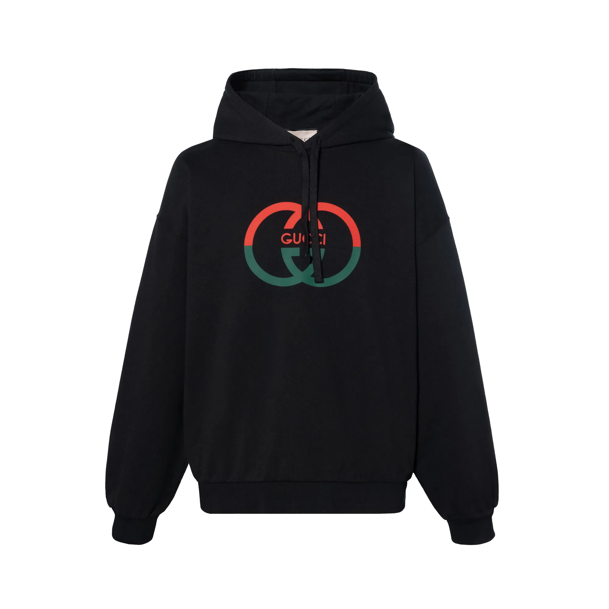 Gucci SS24 Logo Hoodie Black