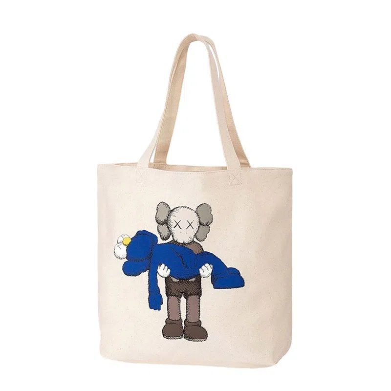 UNIQLO x Kaws Tote Bag Blue