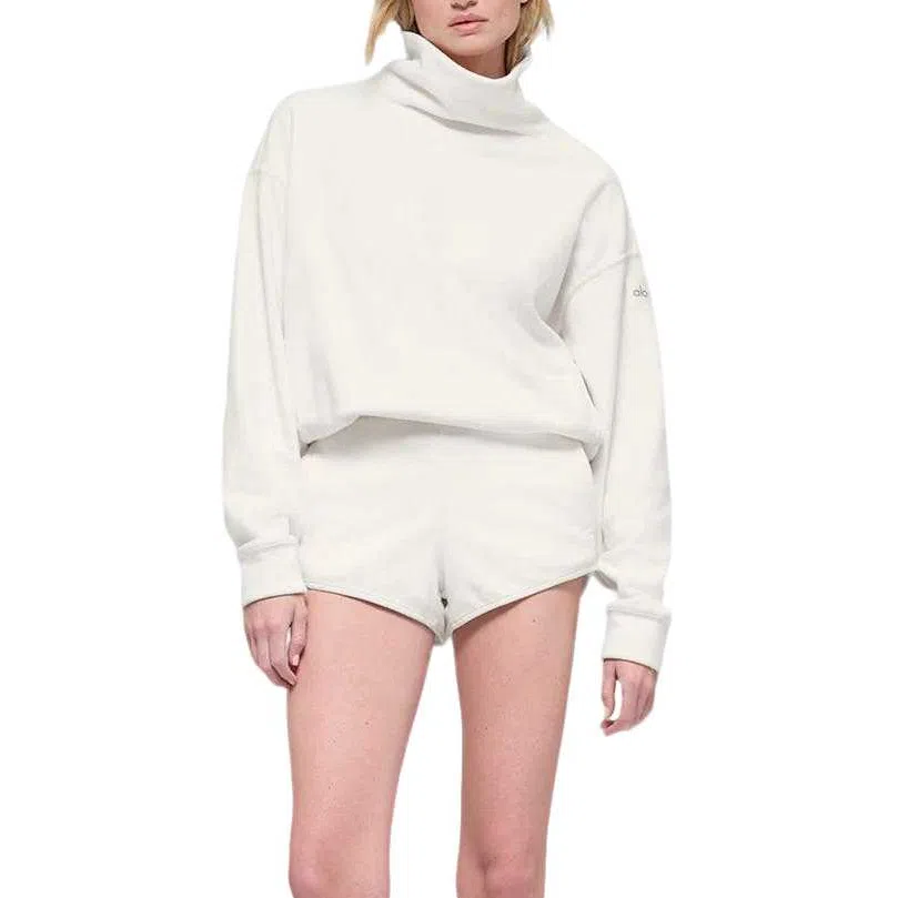 alo yoga Polar Fleece Hazy Pullover