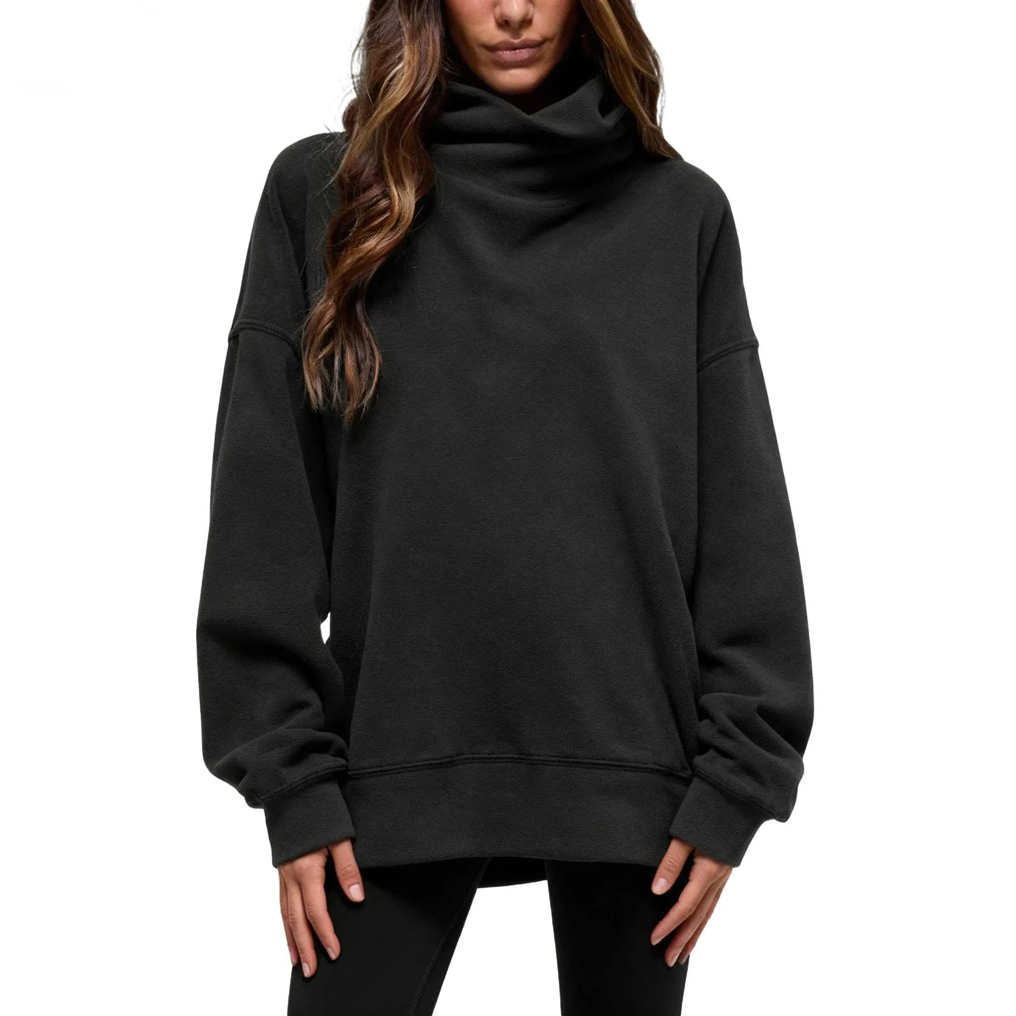 alo yoga Polar Fleece Hazy Pullover