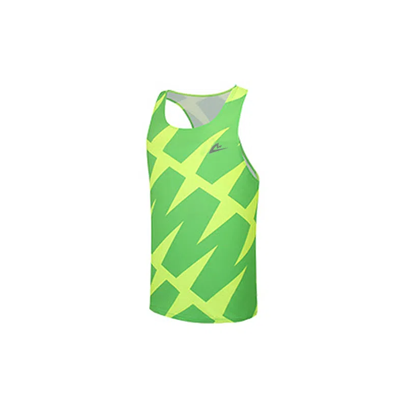 音速猫 速干无袖跑步健身透气薄款百搭背心 男女同款 盛夏绿