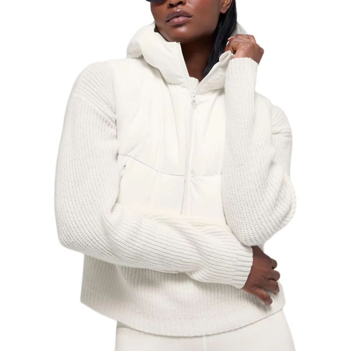 alo yoga Zip Hoodie Vest