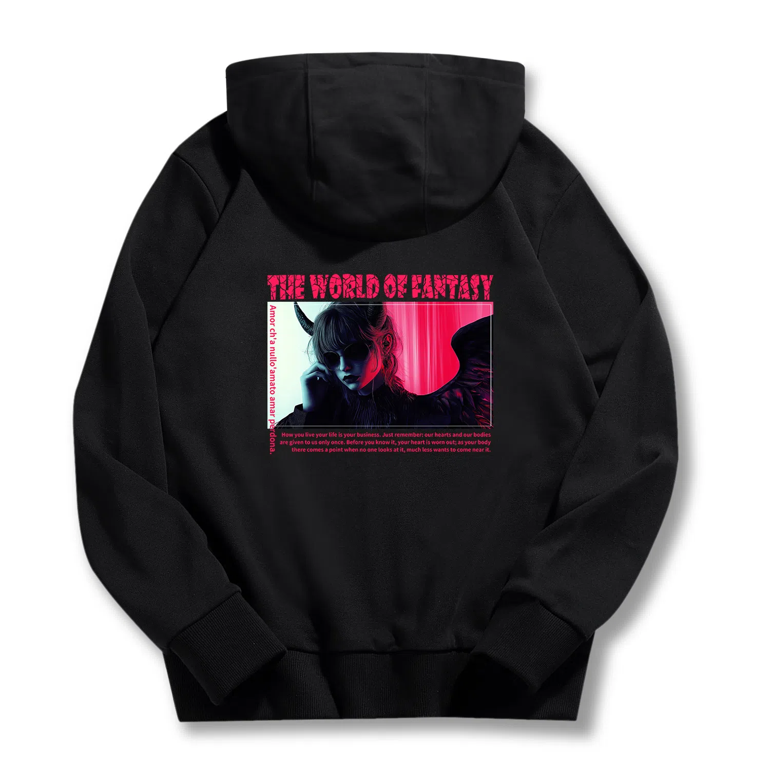 Nike Desire Angel Zip Hoodie Black