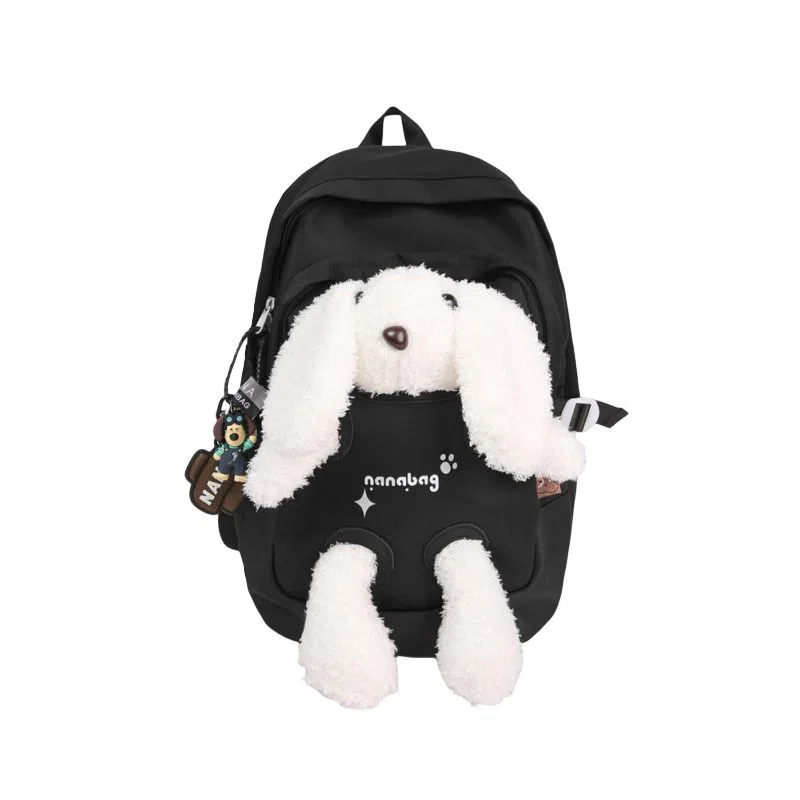 菲姿卓尔 可爱卡通玩偶 尼龙 双肩包 女款 多色