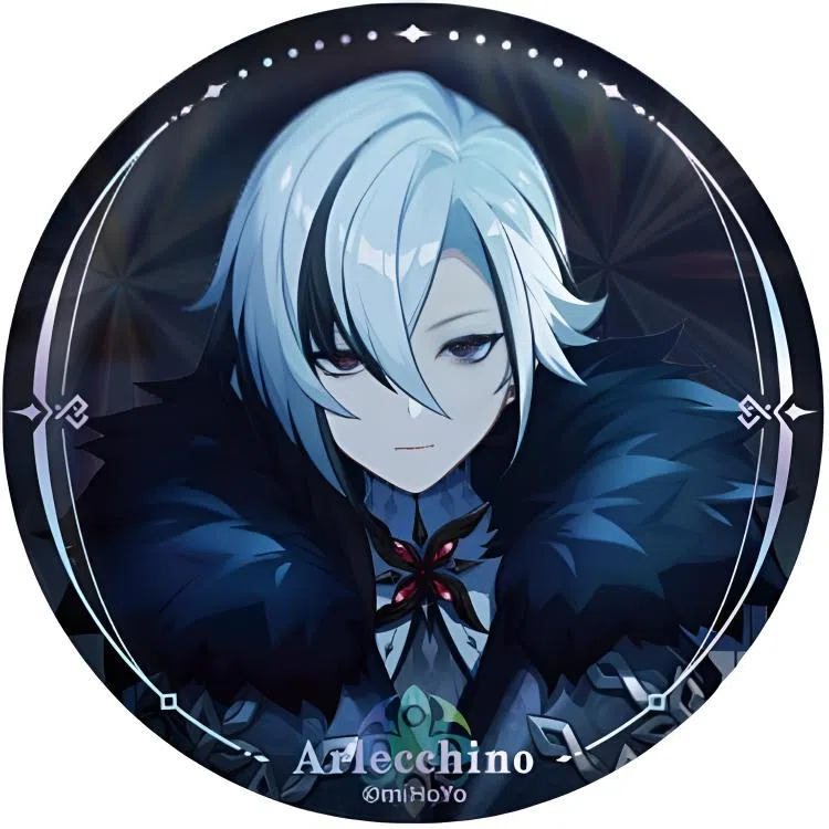 原神 冬夜愚戏系列周边 徽章