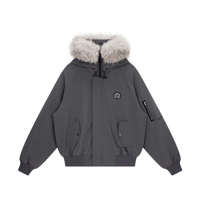 A chock Parker Jacket Grey