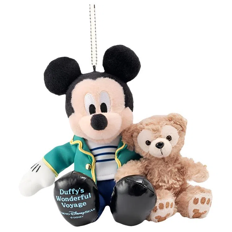 Disney Mickey and Duffy Nautical Keychain