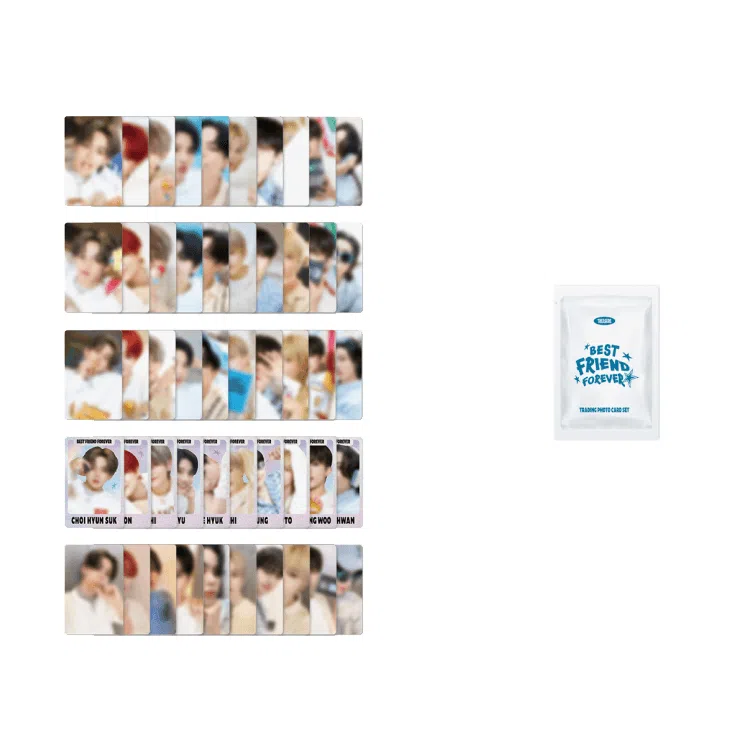 YG Entertainment TREASURE BEST FRIEND FOREVER TRADING PHOTO CARD SET