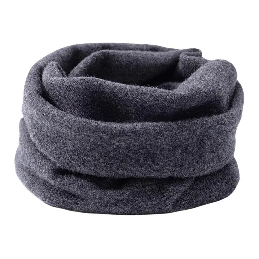 啄木鸟 户外骑行运动秋冬季简约百搭脖套加厚保暖围巾防寒护颈多功能面罩套头帽运动保暖神器 羊毛 围脖 男女同款情侣款