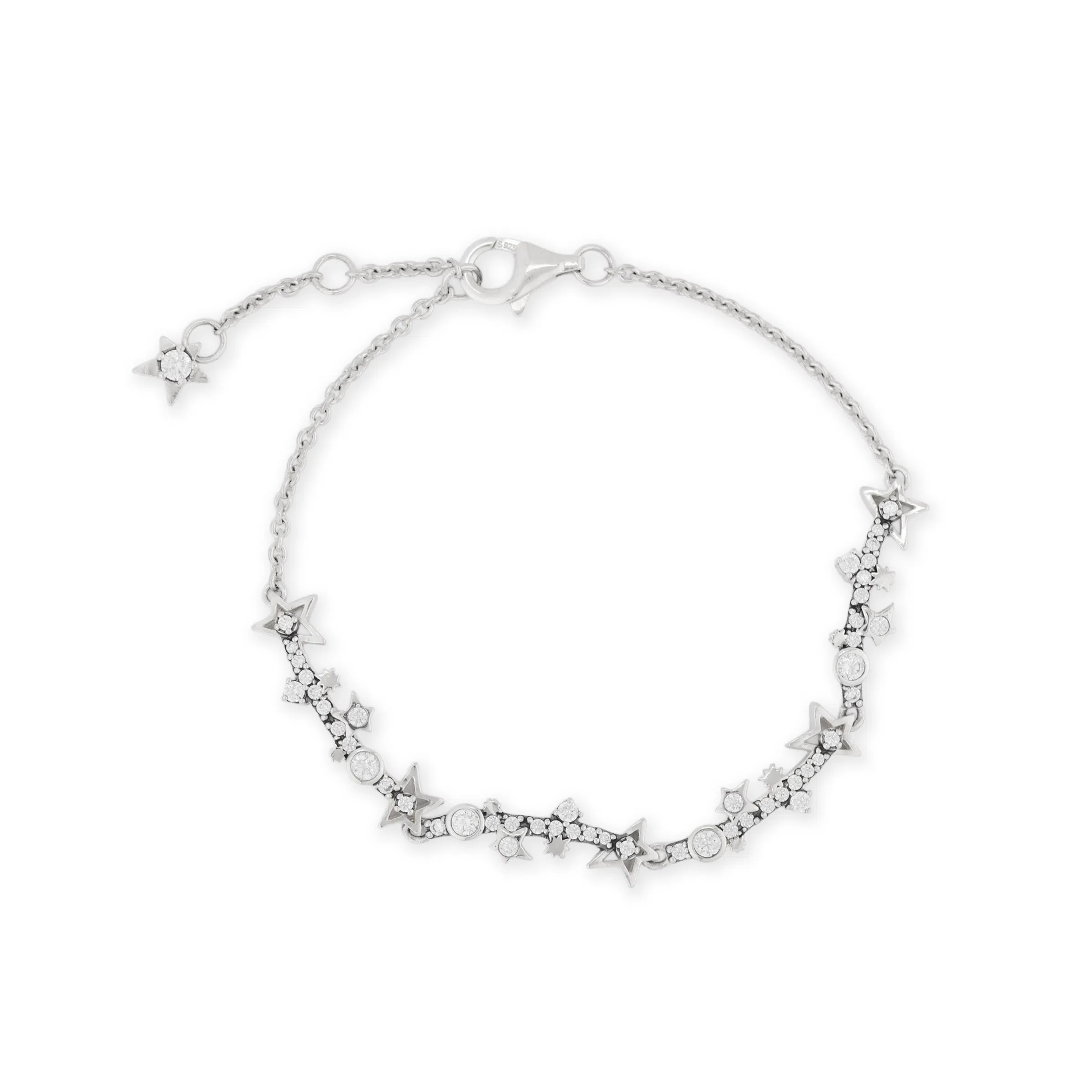 Pandora Galaxy Star Chain Bracelet