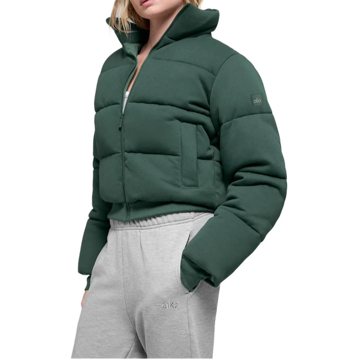 alo yoga Puffer Sweatshirt