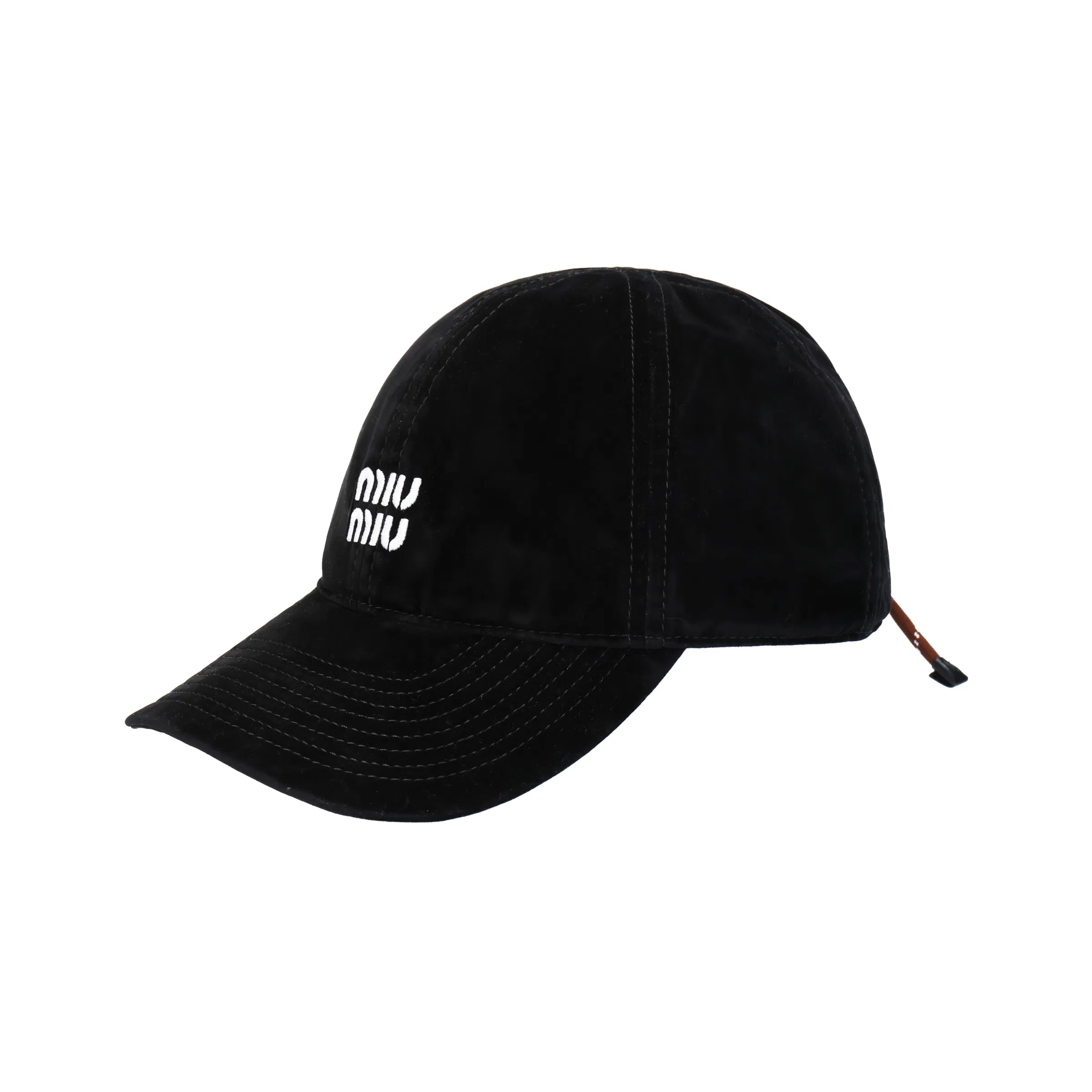 Miu Miu Logo Cotton Cap
