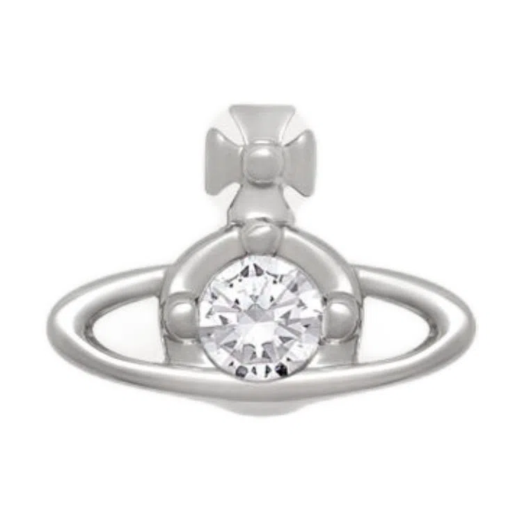 Vivienne Westwood Silver Stud Earrings